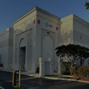 Fresh commercial paint job